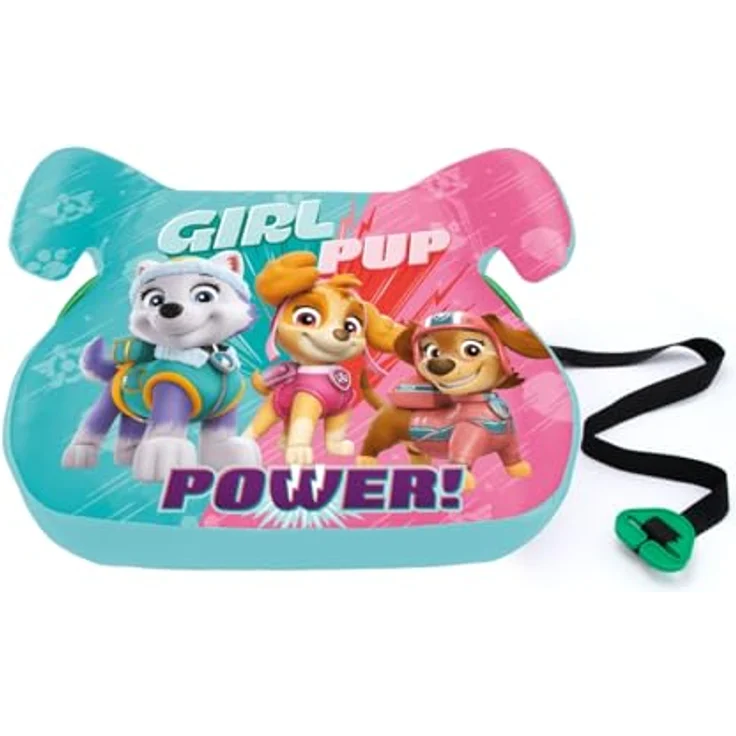 Seven Polska Kindersitzerhöhung Kinder Booster: "Paw Patrol Girls", Girl Pup Power, EC Norm 129 – Bild 3