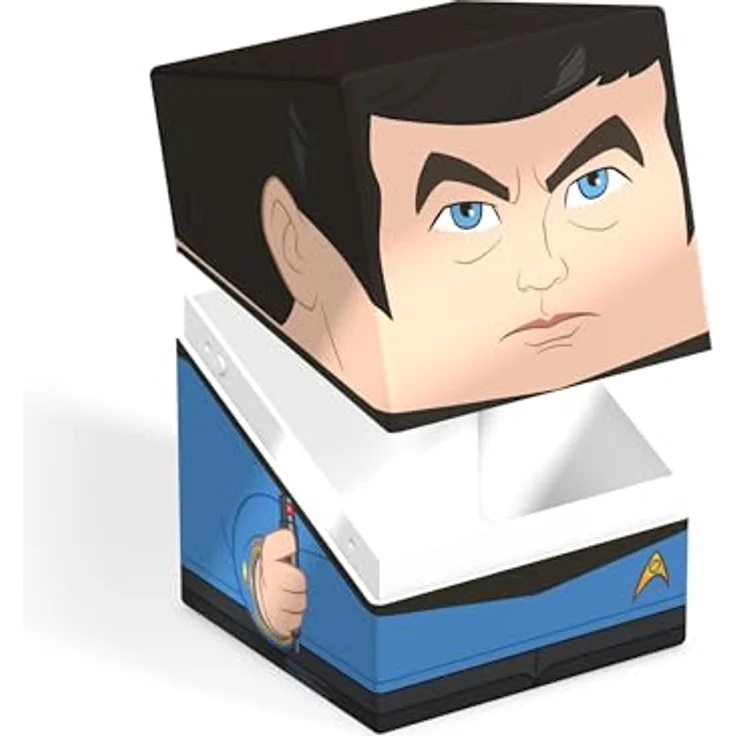 Ultimate Guard Squaroes Squaroe Star Trek: The Original Series ST013 - Dr. McCoy, Deckbox für bis zu 100 doppelhüllige Sammelkarten, offizielles Lizenzprodukt – Bild 4