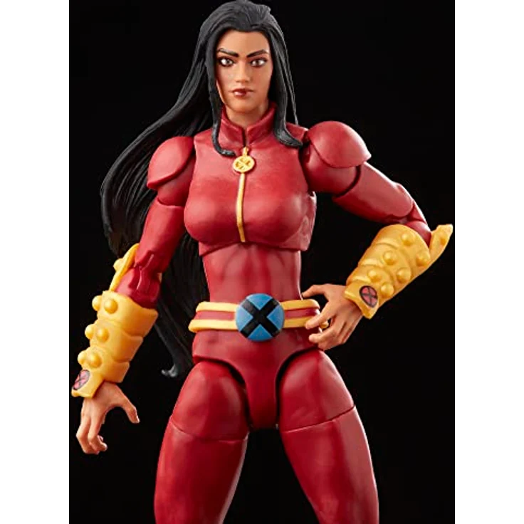 Marvel Hasbro Legends Series: Monet St. Croix, 15 cm X-Men Action-Figur mit Accessoires und Build-A-Figure Element Ch’od – Bild 4