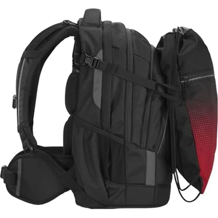 coocazoo Sporttasche Turnbeutel, 10 Liter (1-tlg) für Kinder, mit Reflexstreifen, bunt – Bild 3