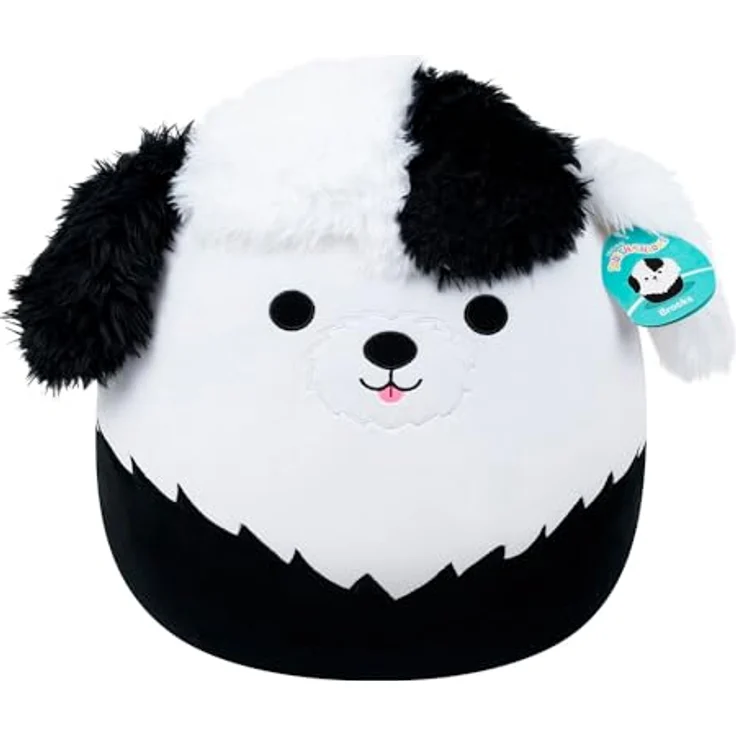 Squishmallows Original Brooks, schwarz-weißes Schaf, 40,6 cm, aus ultrasoftem Material – Bild 4