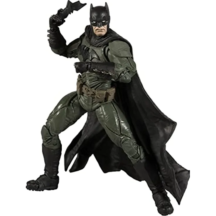McFarlane Toys DC Direct Black Adam Batman Actionfigur, 17,8 cm, 22 bewegliche Teile, inkl. Sammelcomic und Kunstkarte, für Sammler ab 12 Jahren