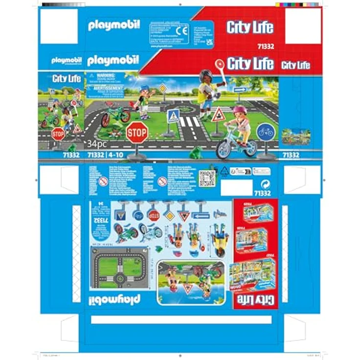 Playmobil® 71332 Fahrradparcours - Übungsplatz für sicheres Verhalten im Straßenverkehr, Playmobil® City Life – Bild 8