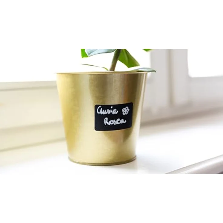 ALLboards Selbstklebende Kreideetiketten, 120 Stück, 3,5×5,5 cm mit Kreideoberfläche für vielseitige Anwendung – Bild 4