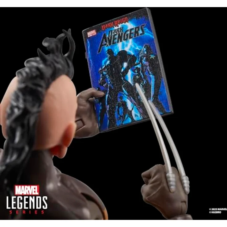 Marvel Legends Series Daken (Wolverine) Avengers Action-Figur, 15 cm, schwarz mit 4 Zubehörteilen und mehr als 20 Bewegungspunkten – Bild 3