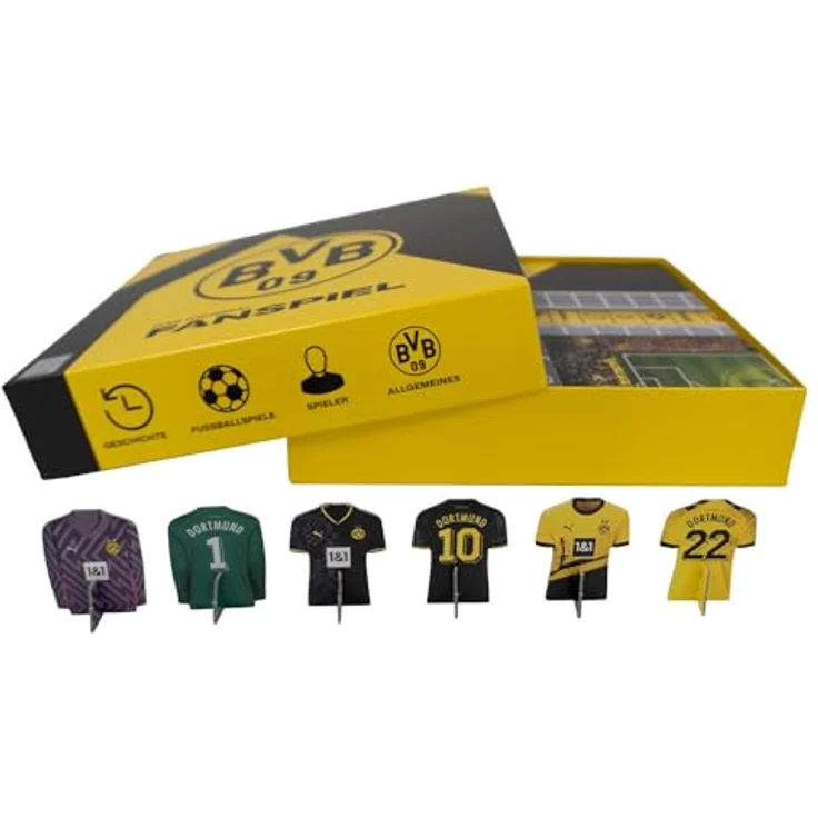Huch & Friends Hutter Trade | Das Original-Fanspiel BVB 09 | UEFA Euro 2024 | Für Borussia Dortmund Fans | DFB-Brettspiel | Fußballspiel für Fußballfans | Spiele für Erwachsene | Für 2-4 Spieler ab 14 Jahren – Bild 4