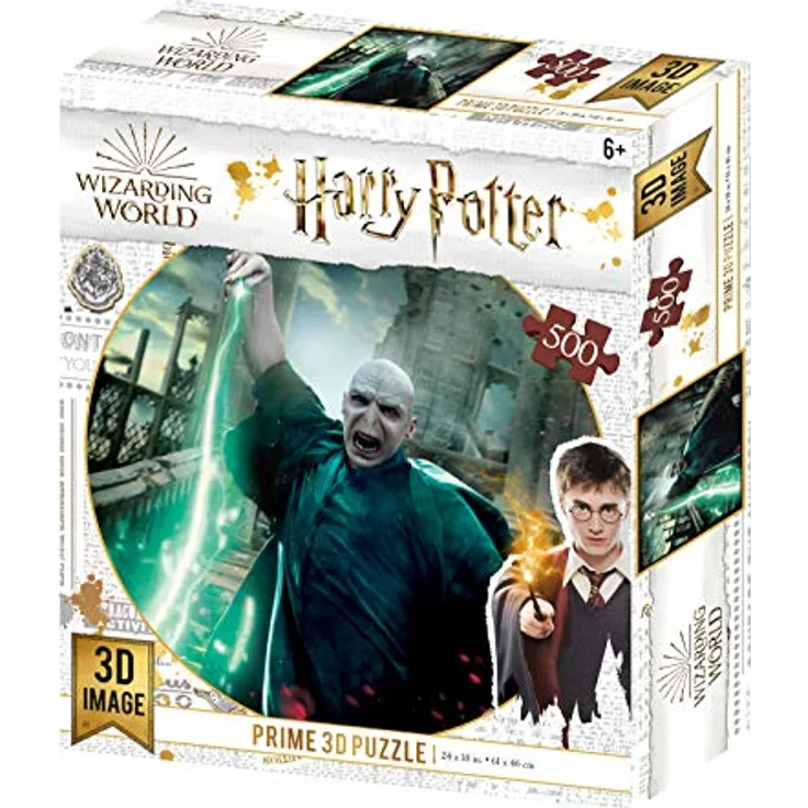 Harry Potter HP32560 Voldemort Puzzle mit 3D-Effekt, 500 Teile