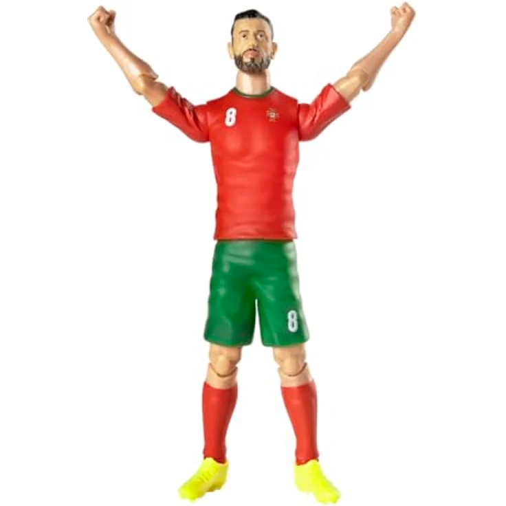 Banbotoys Portugal Bruno Fernandes Actionfigur, 20cm detailgetreues Fußball-Miniaturdesign für Sammler – Bild 5