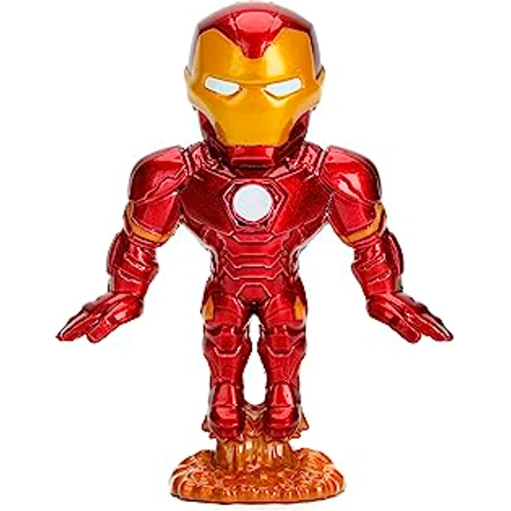 Jada Toys Die-Cast Avengers 4-Pack Sammelfiguren Set, 2,5" – Iron Man, Captain America, Black Panther, Ant-Man, authentisch lizenziert von Marvel, hochdetaillierte Skulptur und hochwertige Lackierung – Bild 5