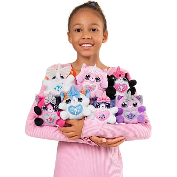 Rainbocorns Kittycorn Surprise Serie 2, Lucky Schwarze Katze, von ZURU, Kuscheltier (Schwarze Katze) – Bild 5
