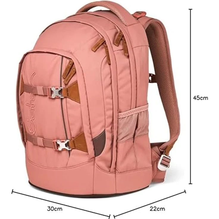Satch Pack Schulrucksack Nordic Coral – Bild 11