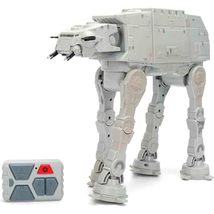 Jada Star Wars AT-AT Walker ferngesteuertes Fahrzeug, 33 cm mit motorisiertem 4-Bein-Laufmechanismus und LED-Laserkanonen mit Soundeffekten – Bild 1
