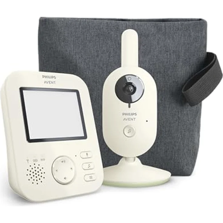 Philips Avent, Video & Audio Advanced Babyphone mit Kamera, 300 m, hochauflösender 2,8-Zoll-Bildschirm, Infrarot-Nachtsicht – Bild 3