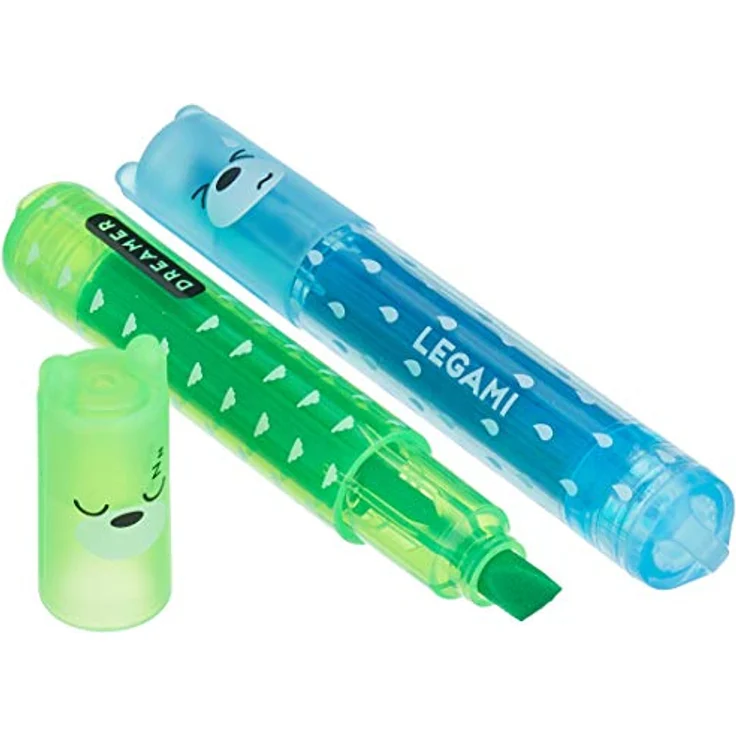 Legami - 6er Set Mini Textmarker Teddy's Mood, 6 Stück (1er Pack) – Bild 4