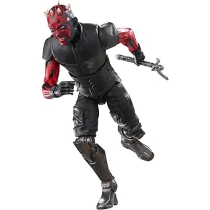 Hasbro Star Wars Battlefront Darth Maul Altmeister Figur, 15 cm, detailgetreu mit Doppelklingen-Lichtschwert und mehreren Bewegungspunkten – Bild 4
