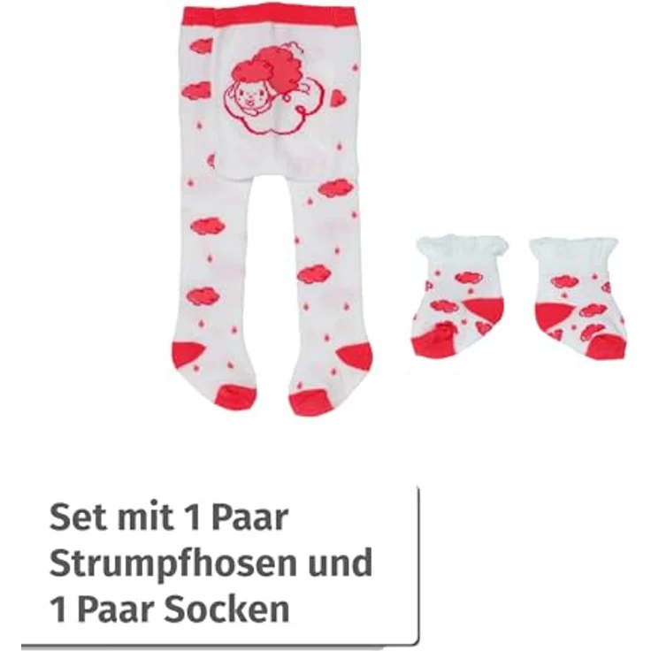Baby Annabell Strumpfhosen und Socken, 2er Pack Puppenstrumpfhosen in verschiedenen Farbkombinationen, Zapf Creation – Bild 3