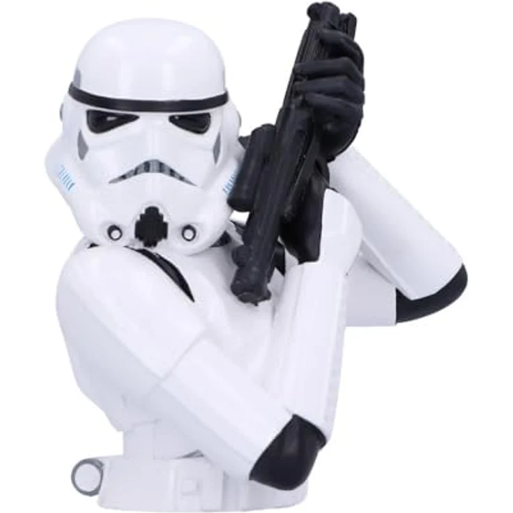 Nemesis Now Stormtrooper Bust (Small) 14.2cm, handbemalt aus hochwertigem Resin, Sci-Fi Sammelfigur – Bild 1