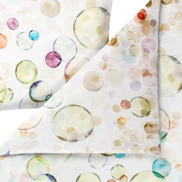 ESTELLA Bettwäsche Jasmine, Multicolor, 135x200 cm + 80x80 cm, 100% Baumwolle, seidig-glänzende Oberfläche, atmungsaktiv, pflegeleicht & trocknerfest – Bild 4