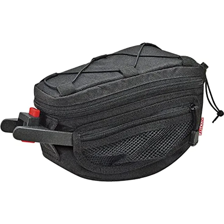 KlickFix 0216CS Unisex Contoura Satteltasche, Schwarz, 22 x 12 15 cm EU