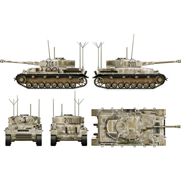 Rye Field Model Pz.kpfw.IV Ausf.J late production/Pz.beob.wg.IV Ausf.J, Modellfahrzeug mit beweglichen Kettengliedern – Bild 9