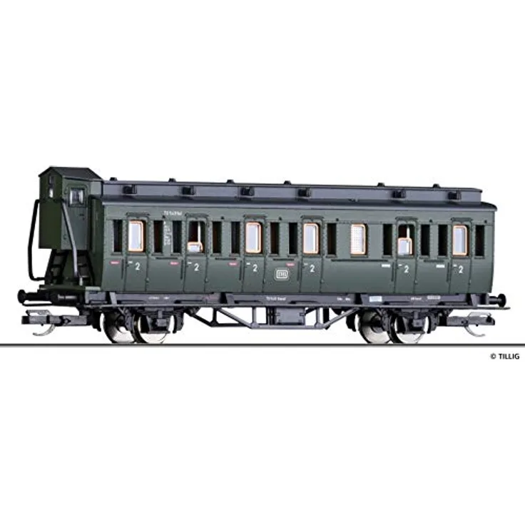 Tillig 13050 13050 | Reisezugwagen DB; Bauart C pr-21, der DB