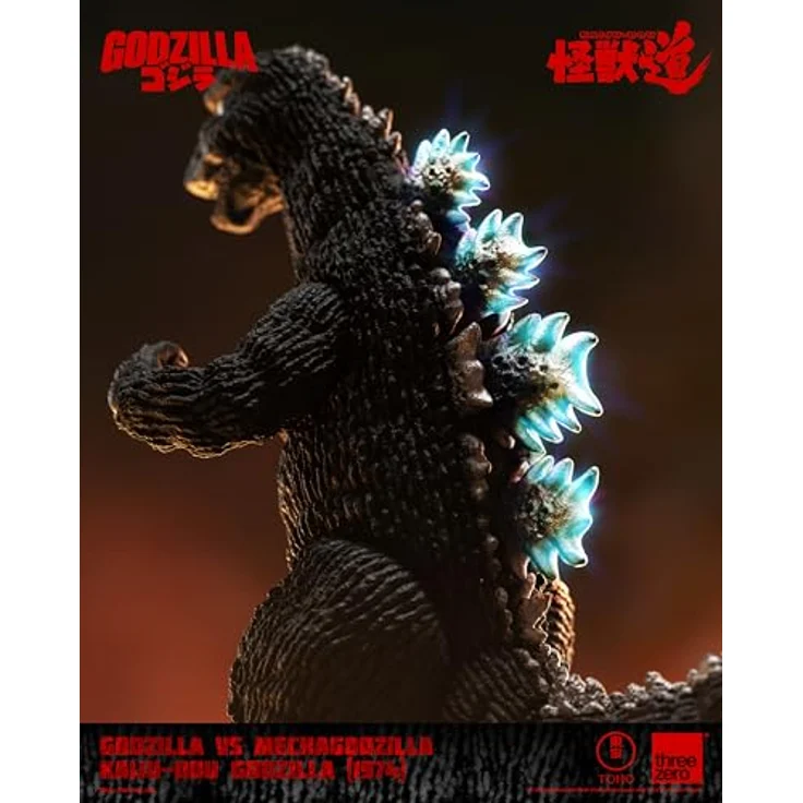 THREEZERO Godzilla vs. Mechagodzilla (1974) Actionfigur, 23 cm mit LED-Beleuchtung, detailreiche Nachbildung – Bild 3