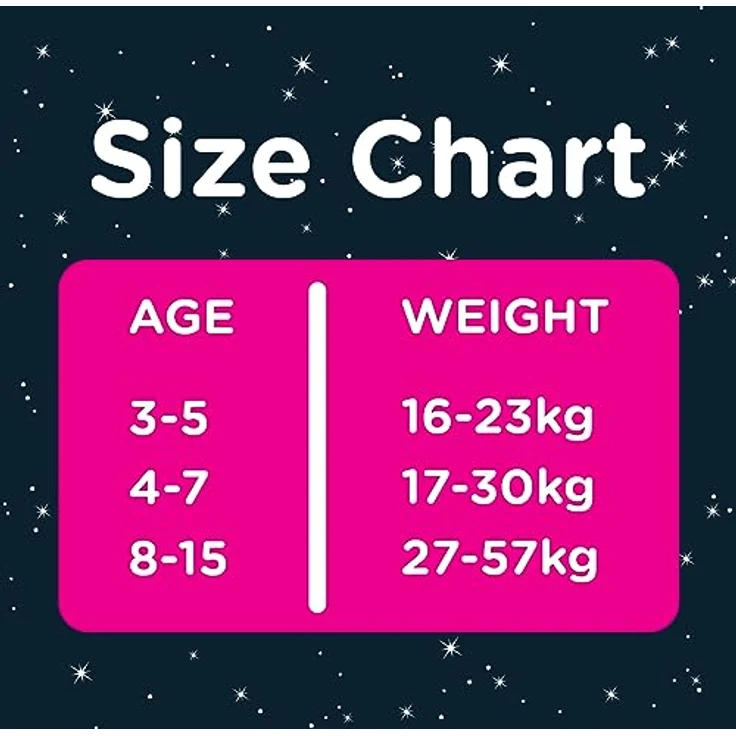 HUGGIES DryNites Nacht-Windeln Mädchen 4-7 J. (17-30kg), 30 Stk - Disney Designs, speziell für Mädchen geeignet – Bild 3