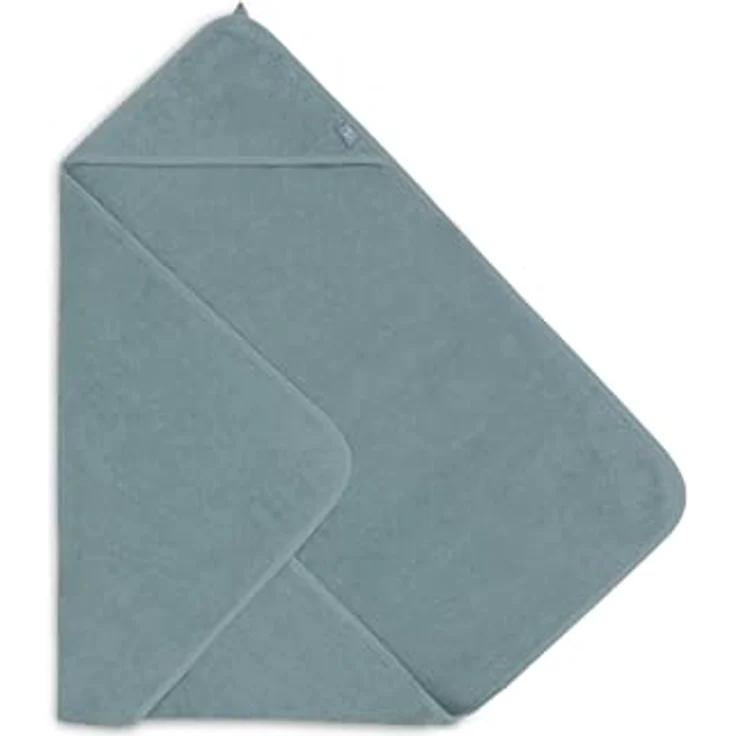 Jollein Kapuzenhandtuch Baby - Frottee, Sea Green - 100% Baumwolle - 75x75cm - OEKO-TEX-Zertifiziert für Mädchen und Jungen – Bild 2