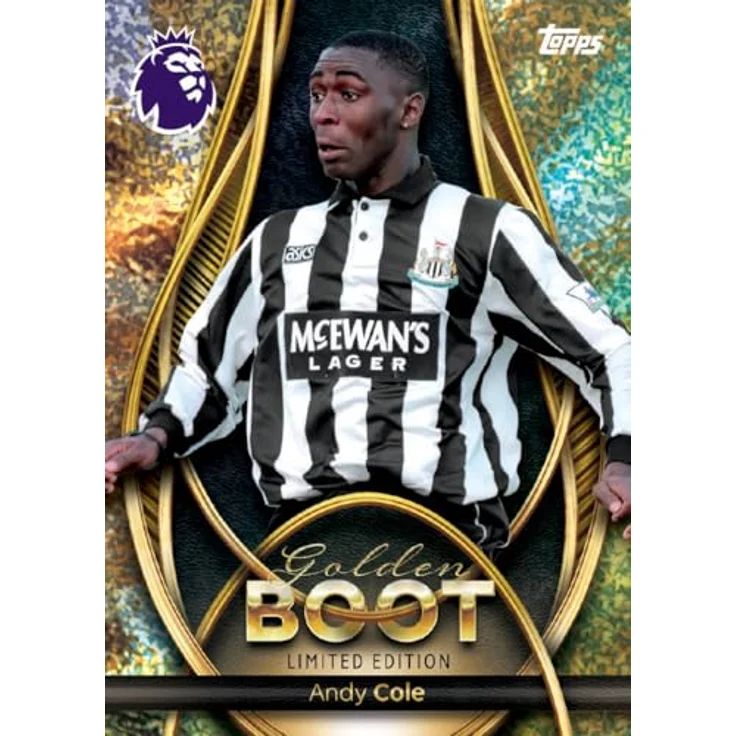 Topps Premier League 2025/26 Trading Cards, Golden Boot Tin mit 5 Päckchen und 7 exklusiven Limited Edition Karten – Bild 3