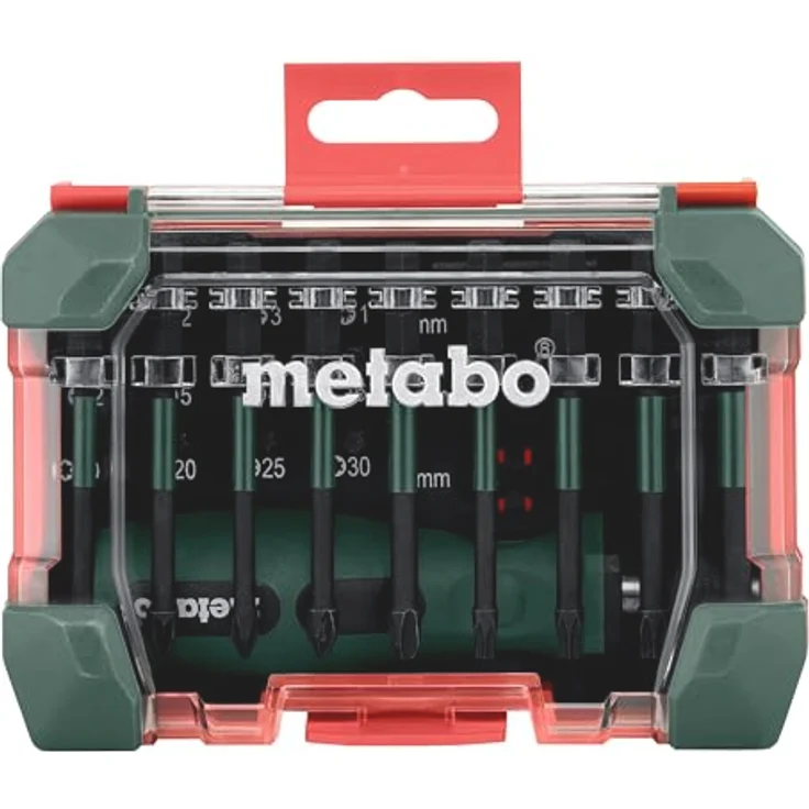 metabo Adventskalender Metabo Adventskalender Zubehör, 626693000 - Hochwertiges Werkzeug-Mix in S2 Stahlqualität, ideal zur Vorweihnachtszeit, rot – Bild 2