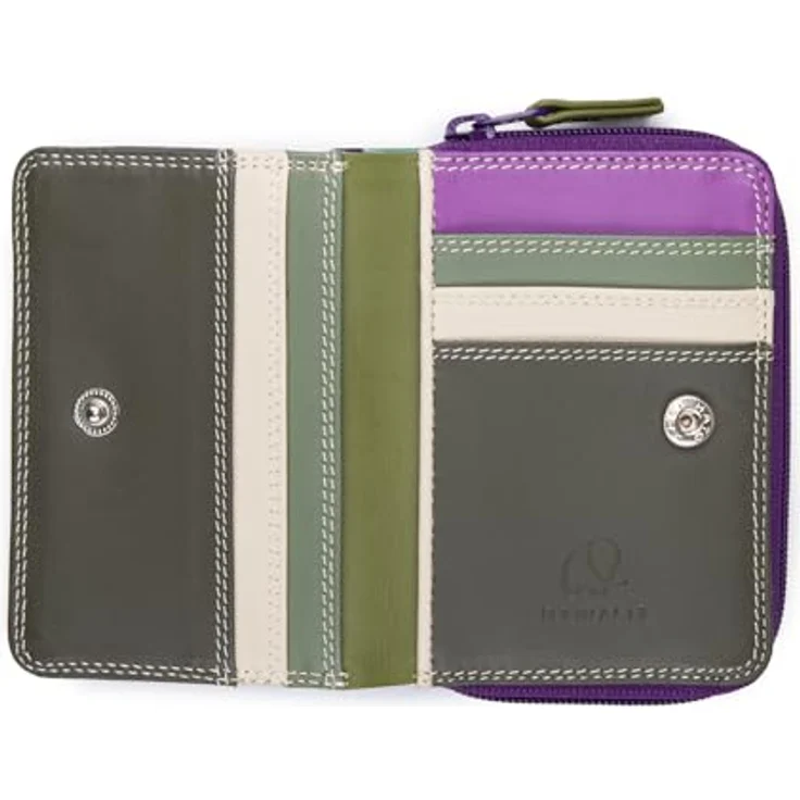 Mywalit Small Wallet, Kinderportemonnaie aus 100% Leder, lila, 10 cm x 8 cm x 3 cm – Bild 3