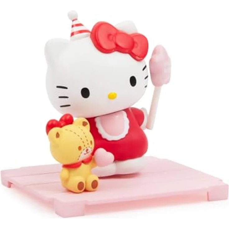 Hello Kitty Ode to Toy, Sammelfigur 6,5 cm mit Zubehör in transparenter Box, zufälliges Modell, für Kinder ab 3 Jahren, HKT36 – Bild 2