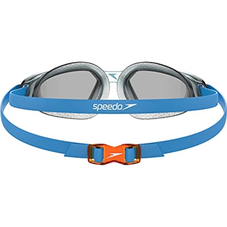 Speedo Unisex Kinder Hydropulse Junior Schwimmbrille, Pool Blau/Chilli Blau/Light Smoke, Einheitsgröße – Bild 4