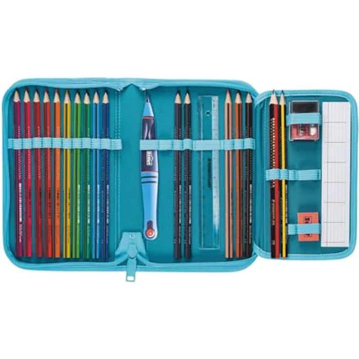 Scout Schulranzen Alpha (4-tlg), Polyester, mit atmungsaktiver Rückenpolsterung und Reflexmaterialien, 20 l Volumen – Bild 8