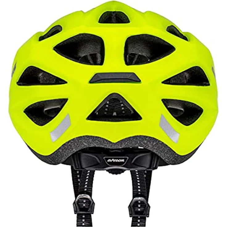 Airtracks Fahrradhelm Savage KJ-201 - Leichter Allround MTB Helm für Erwachsene, verstellbar, Neon-Matt, S/M 53-58cm – Bild 4