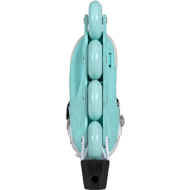 Powerslide Inline Skates Rocket Grey, größenverstellbar, Grau/Grün für Kinder, ABEC 7 Pro Kugellager, Art. nr.: 940674 – Bild 4