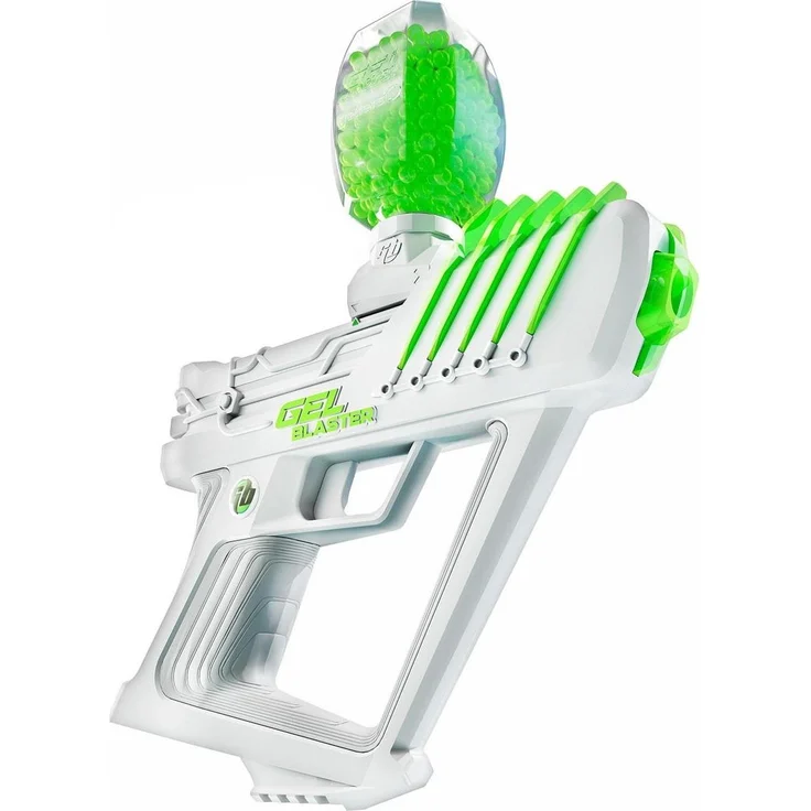 Gel Blaster Surge, Blaster mit einstellbarer Geschwindigkeit, 30 Meter Reichweite, inkl. 10.000 Gellets und Schutzbrille