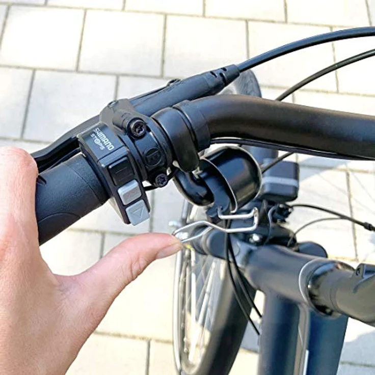 WIDEK E-Bike Klingel E-Bikeklingel, Schwarz, Einheitsgröße – Bild 3