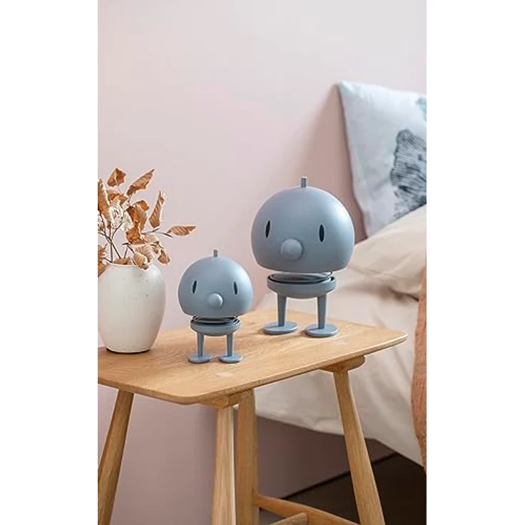 Hoptimist Soft Bumble Sky, XL Sammelfigur in mattem Blau, Höhe 24 cm, Durchmesser 15 cm – Bild 4
