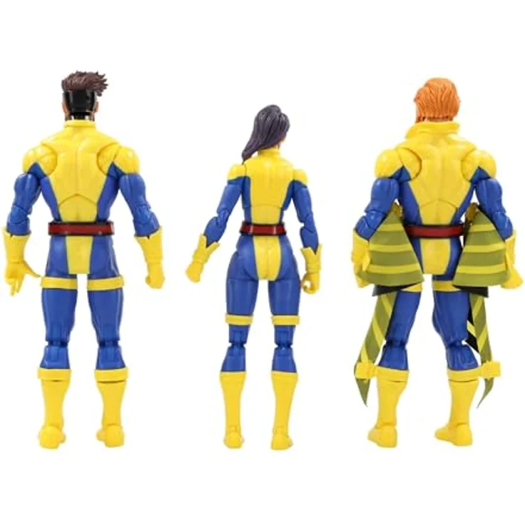 Hasbro Marvel Legends Series - X-Men 3er-Pack Actionfiguren (Gambit, Marvels Banshee & Psylocke) mit Premium Design, 15 cm, 13 Accessoires – Bild 6
