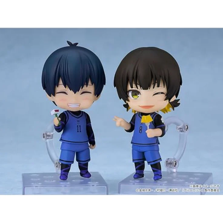 Orange Rouge Blue Lock Nendoroid Actionfigur Bachira Meguru, 10 cm, detailreich, aus Kunststoff, inkl. Fensterbox – Bild 7