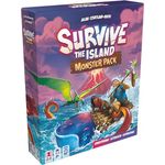 Zygomatic Survive The Island – Monster Pack, Erweiterung für 2-5 Spieler, ab 8 Jahren, mehrsprachig, Familienspiel mit neuen Kreaturen und strategischem Gameplay