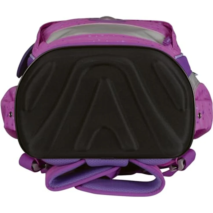 DerDieDas Schulranzen ErgoFlex Light Set 6-teilig, ergonomisch, 22L Volumen, mit reflektierenden Materialien, Purple Unicorn pink – Bild 4