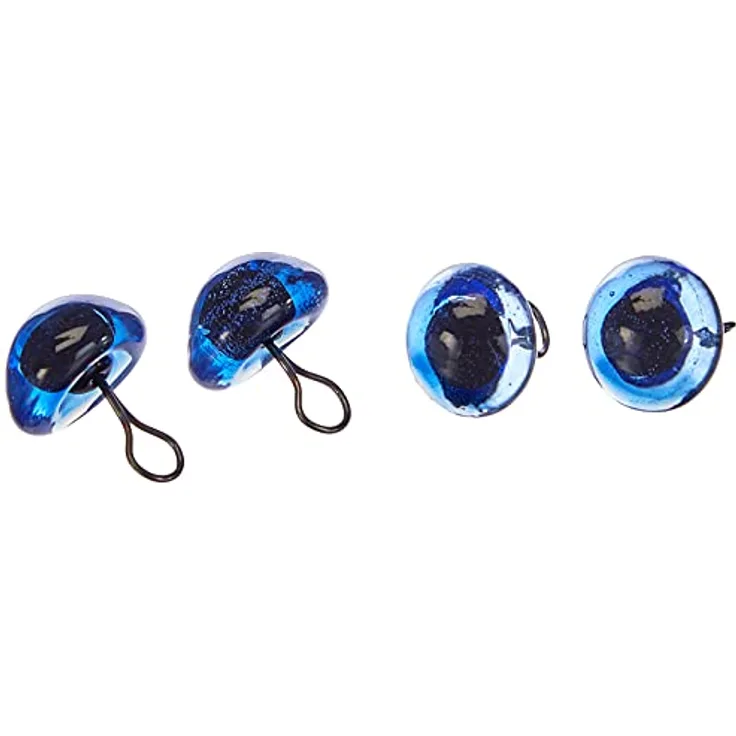 EFCO- Tieraugen ø 10 mm 4 Stücke blau Verkaufseinheit