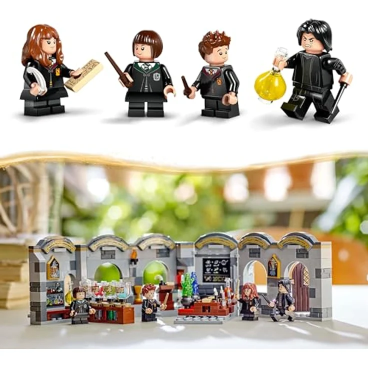 LEGO Harry Potter Schloss Hogwarts: Zaubertrankunterricht, Fantasy-Spielzeug, baubares Klassenzimmer, Geschenkidee für Jungen, Mädchen und alle Fans, mit Hermine Granger und Severus Snape 76431 – Bild 5