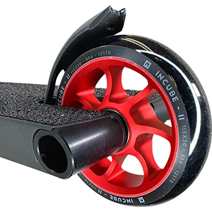 Ethic DTC Stuntscooter Ethic DTC Pandora M Stunt-Scooter H=85cm 3,35kg Rot, Hochleistungs Street-Deck, extrem wendig, leicht und stabil – Bild 7