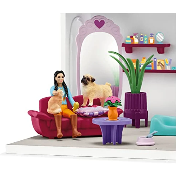 schleich 42614 Tier Salon, ab 4 Jahren, HORSE CLUB Sofia's Beauties - Spielset, 66 Teile – Bild 5