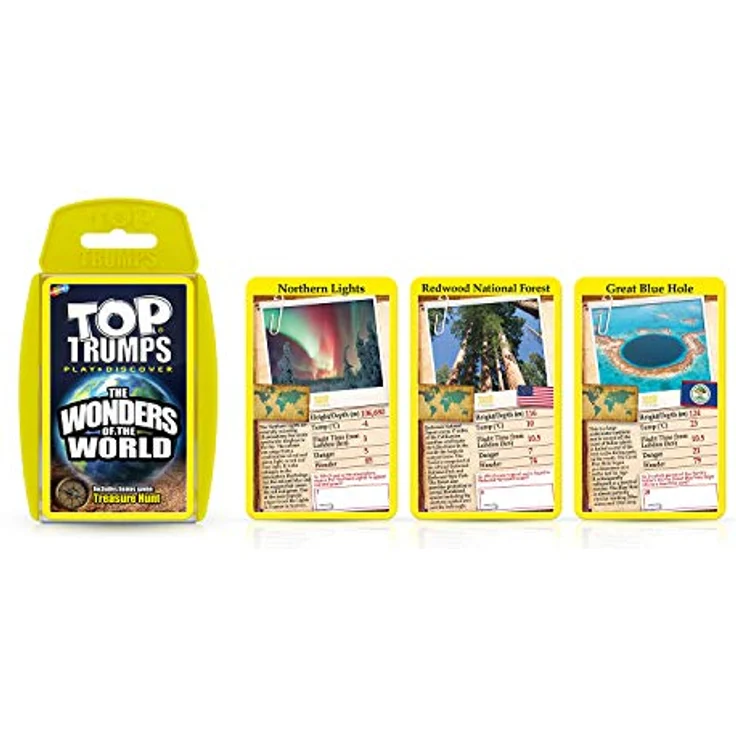 Top Trumps Wonders of The World Kartenspiel – Bild 5