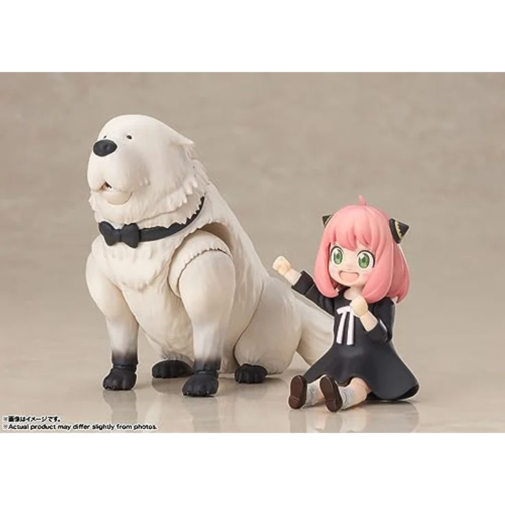 BANDAI Tamashi Nations - Bond Forger with Anya, Sammelfigur, 12 cm, optionale Beine für sitzende Posen, Mehrfarbig, BAS65367 – Bild 3