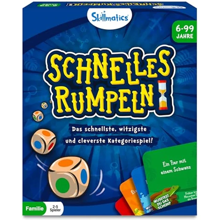 Skillmatics Brettspiel - Schnelles Rumbpeln, Lernspiel und cleveres Kategoriespiel, Geschenke für Kinder, Jugendliche und Erwachsene, von Skillmatics – Bild 1